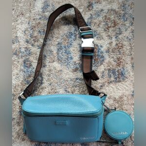 Calvin Klein Millie Turquoise Belt Bag